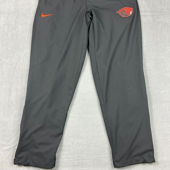 Nike Oregon State Beavers Pants Mens Small Black Sweatpants Gym Ankle‎ Zip - Picture 2 of 12